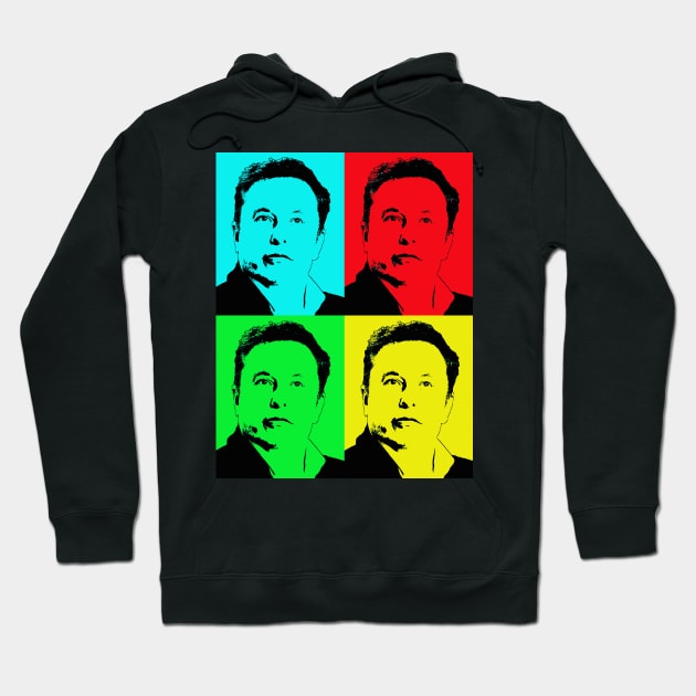 elon musk Hoodie by oryan80